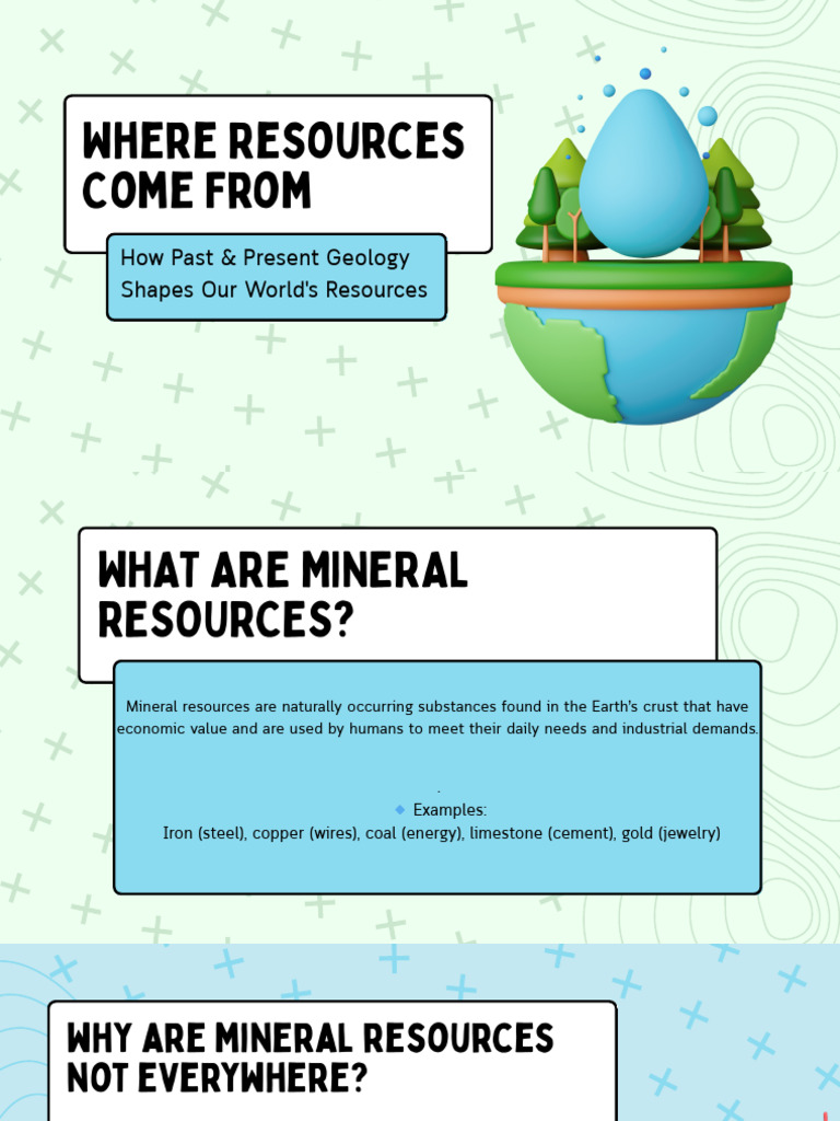 What Are Mineral Resources | PDF