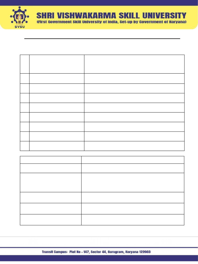 Affiliation Form 2025 26 | PDF | Bankruptcy