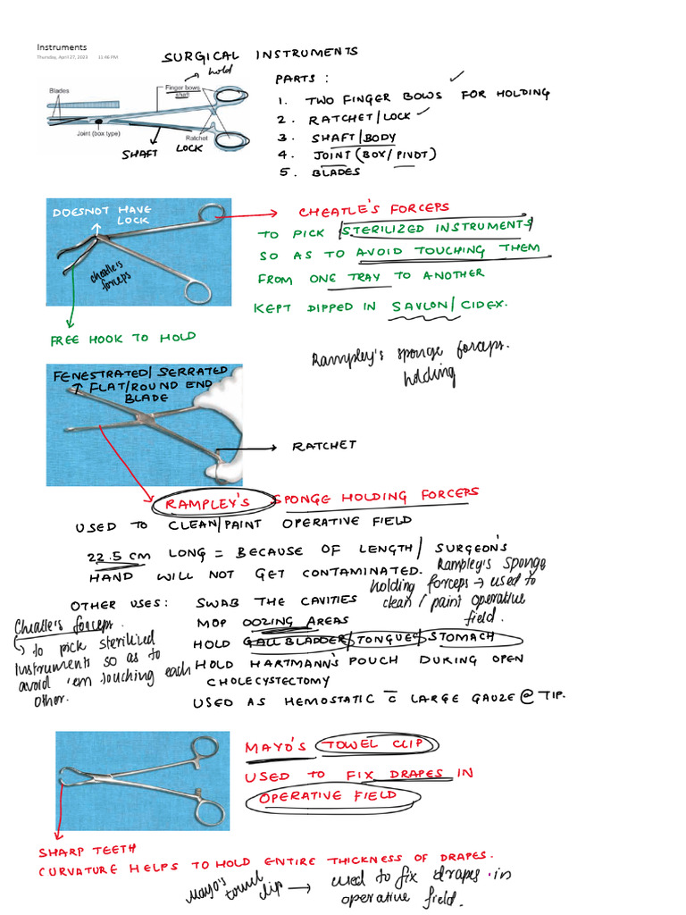 Instuments | PDF
