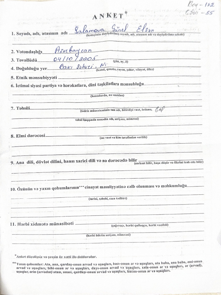 ANKET | PDF