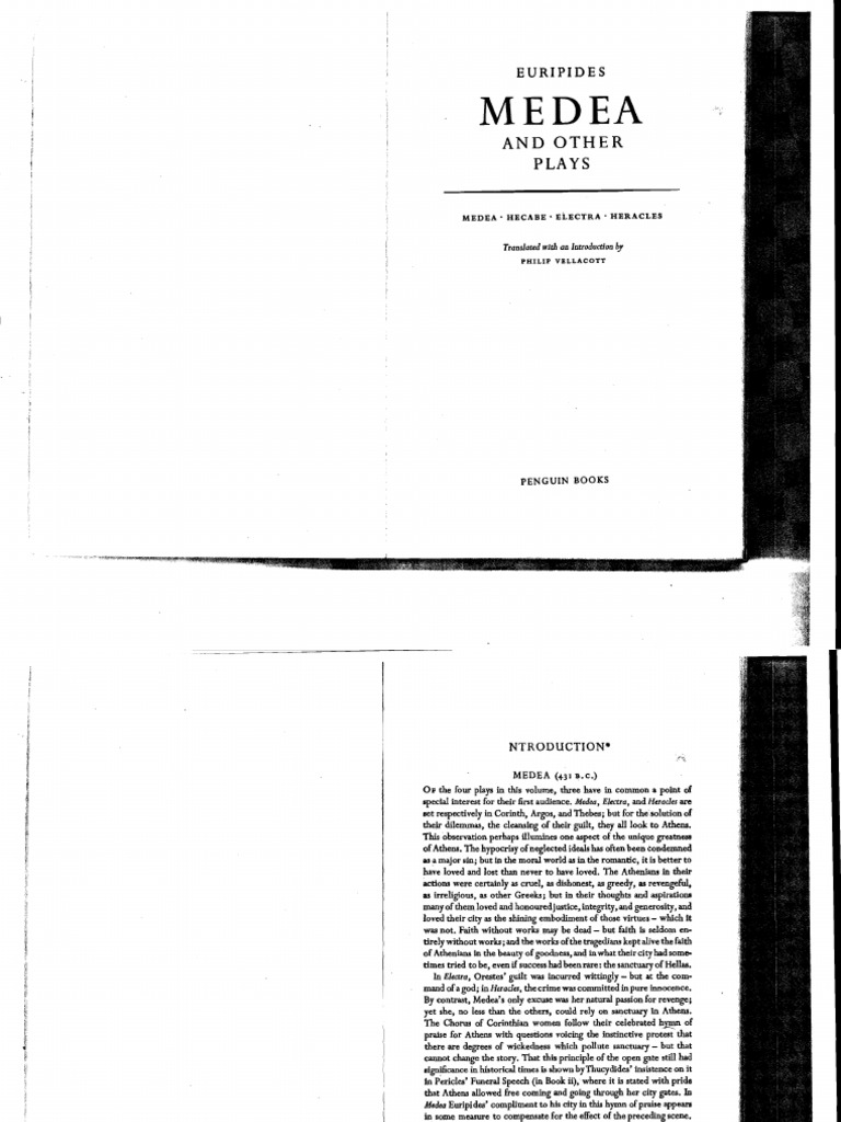 Medea Euripides | PDF | Euripides