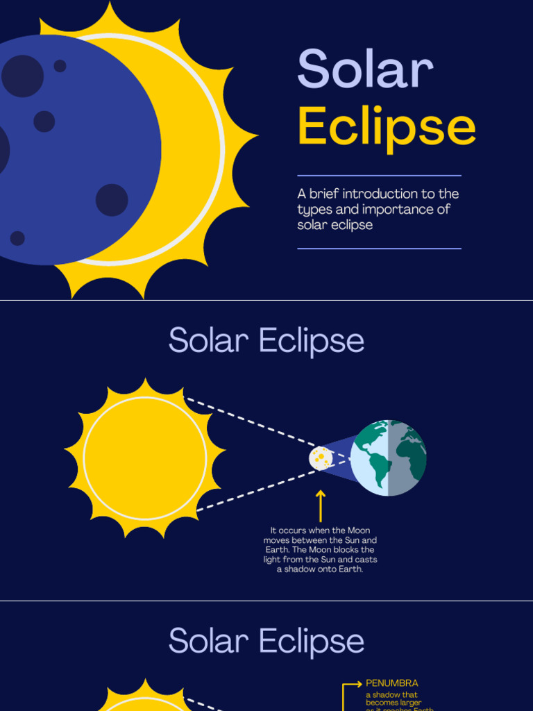 Solar and Lunar Eclipse | PDF