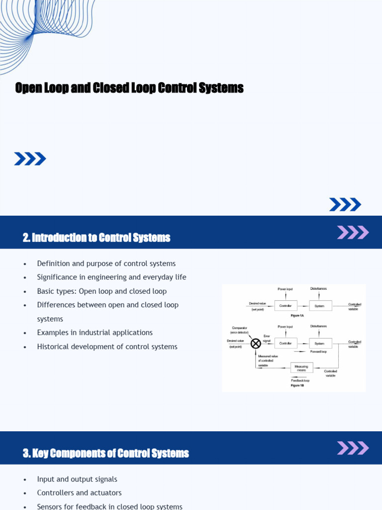Open Loop and Closed Loop Control Systems | PDF | Feedback | Control Theory