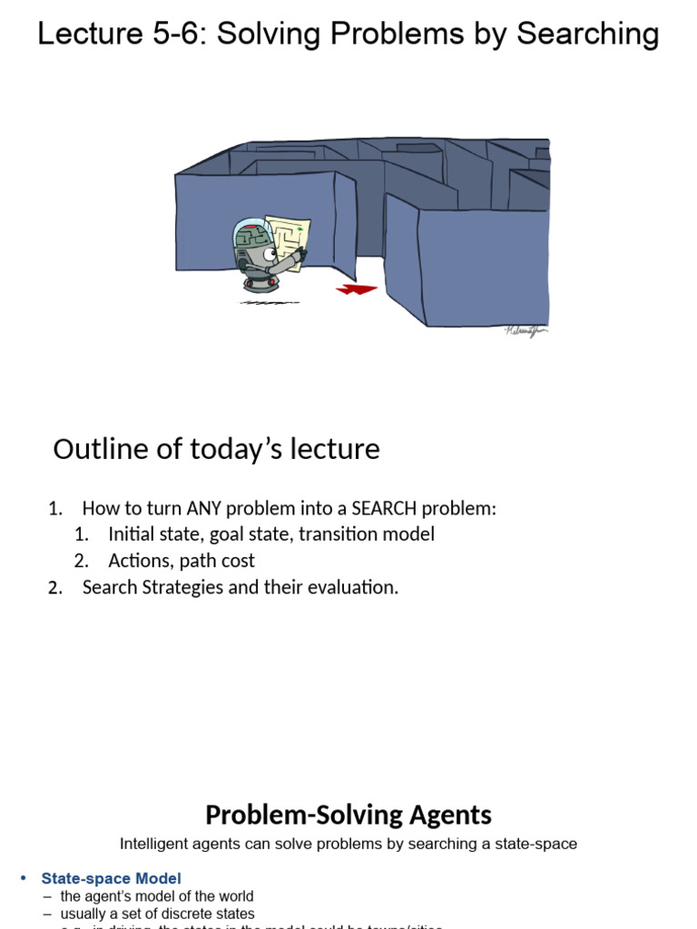 Lecture 4 - Uninformed Searches | PDF | Computational Problems ...