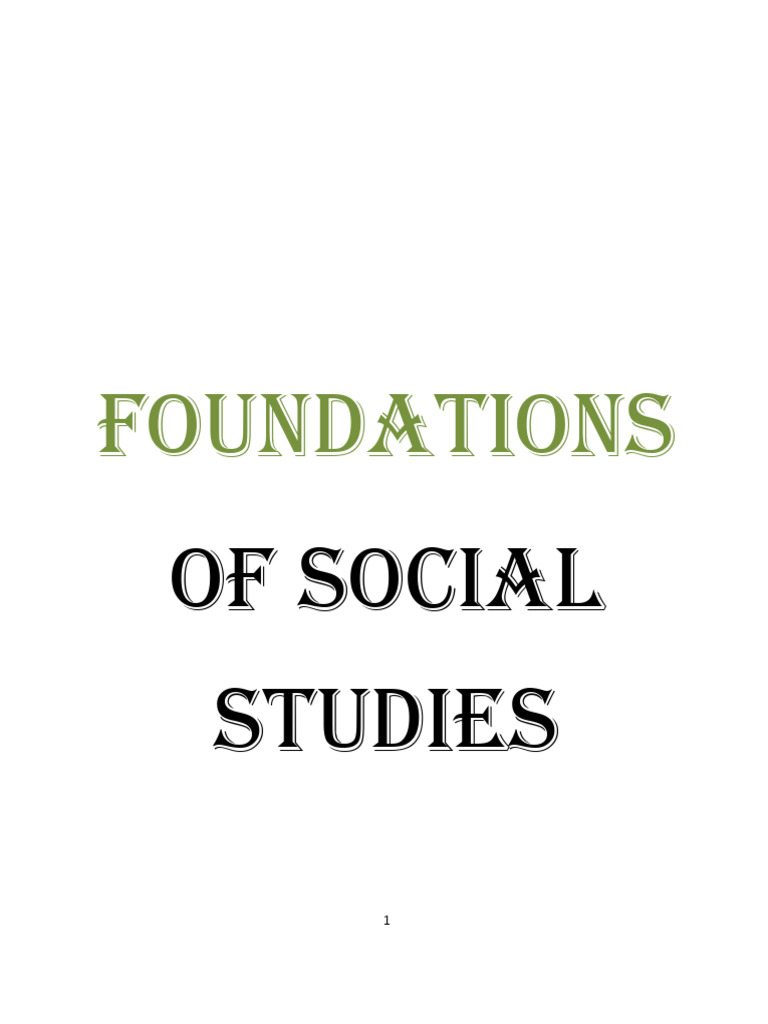 Fundamentals of Social PDF | PDF | Citizenship | Knowledge