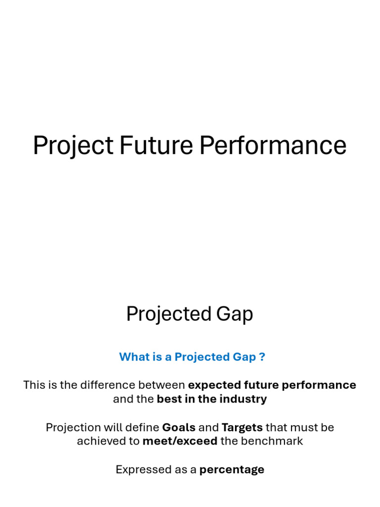 Project Future Performance | PDF
