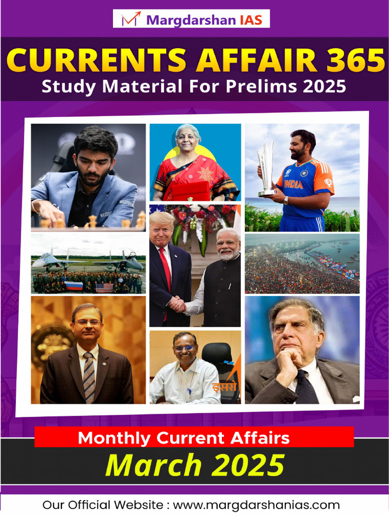 Current Affairs March 2025 | PDF | Extradition | Crimes