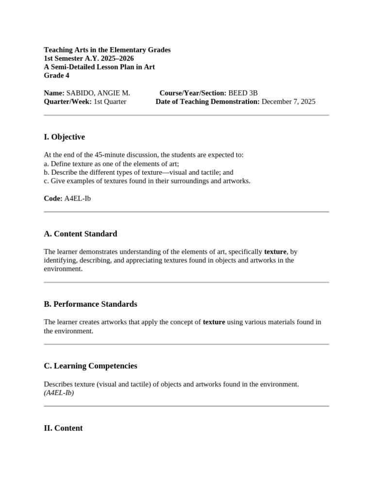 Teaching Arts in The Elementary Grades | PDF | Teachers | Learning