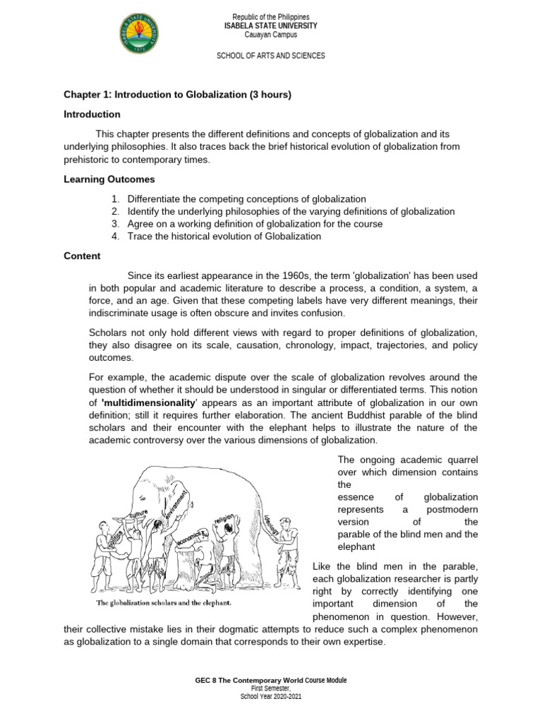 Gec 8 Module | PDF | Capitalism | Global Financial System