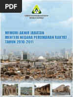 Download Memori Akhir Jabatan  Menteri Perumahan Rakyat - Suharso Monoarfa Tahun 2010-2011 by Oswar Mungkasa SN100893184 doc pdf