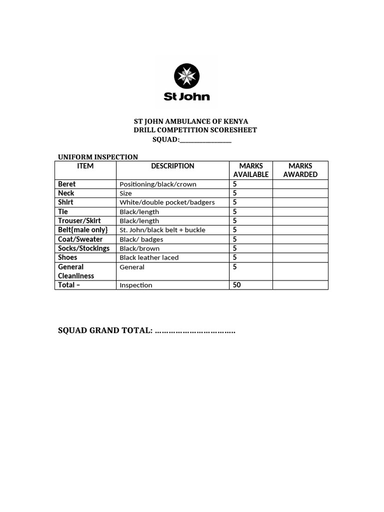3 Score Sheet | PDF