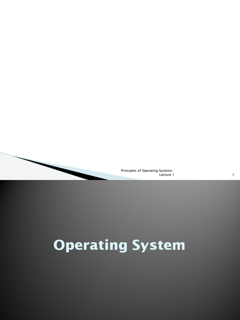 Operating System-Part 1 (Areas - Its Calls) | PDF | Operating System ...