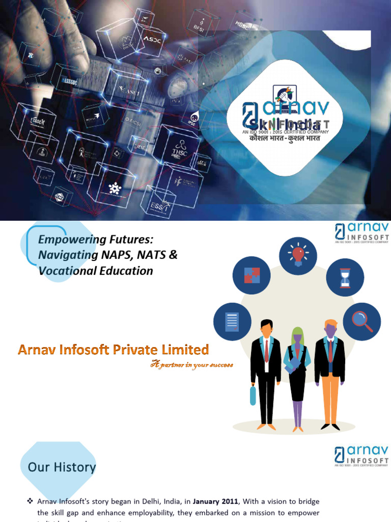 Arnav Infosoft Services PPT 1 Compressed | PDF | Apprenticeship ...