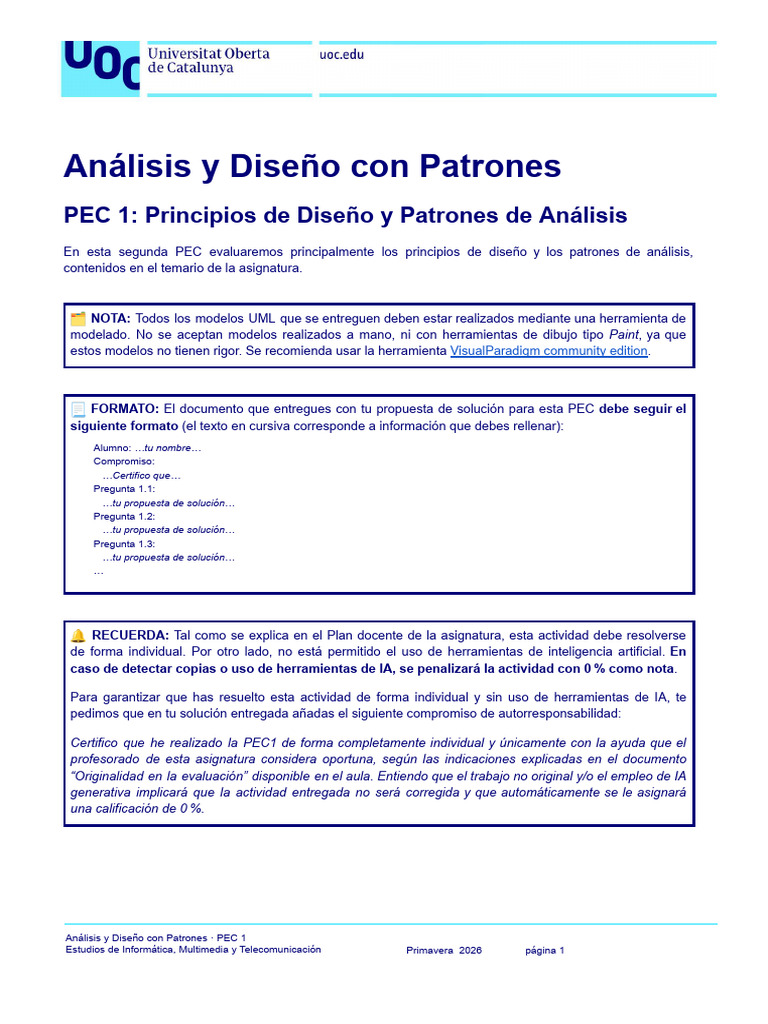 PEC1_ADP_Enunciado | PDF | Inteligencia artificial | Inteligencia (IA ...