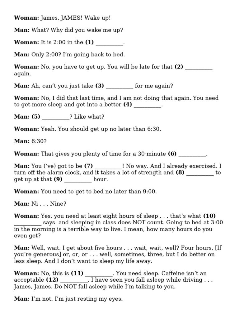 Listening Practice | PDF