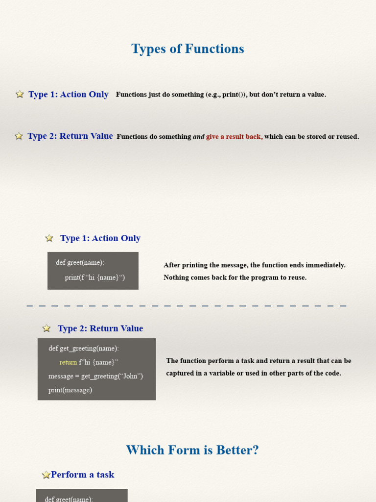 Week6_Functions & AI | PDF | Parameter (Computer Programming ...
