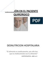 Nutrición en El Paciente Quirúrgico