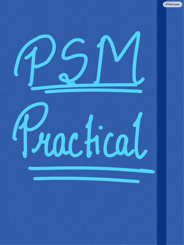 Psm Practical | PDF