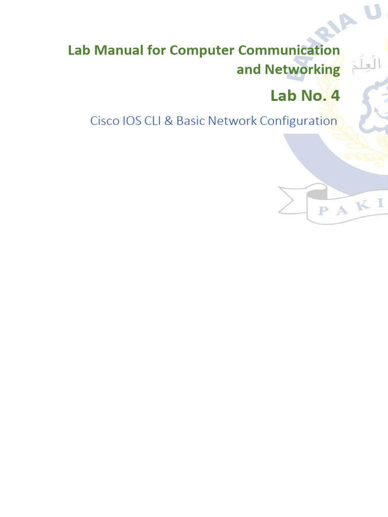 Lab Lecture 4 13102025 090421am | PDF | Internet Protocols | Ip Address