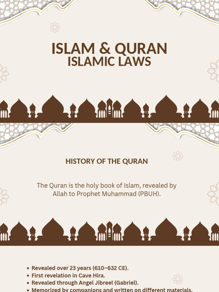 Lect2 Islamic Laws | PDF