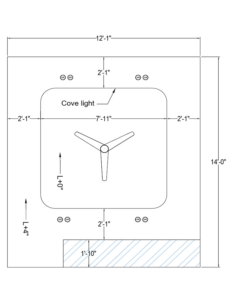 Room 1 Ceiling Layout | PDF