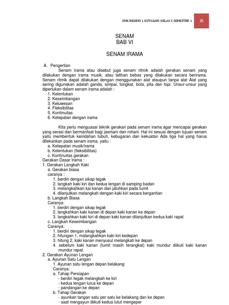 Keluwesan Dalam Gerakan Senam Irama Disebut Teknik Sebutkan Itu