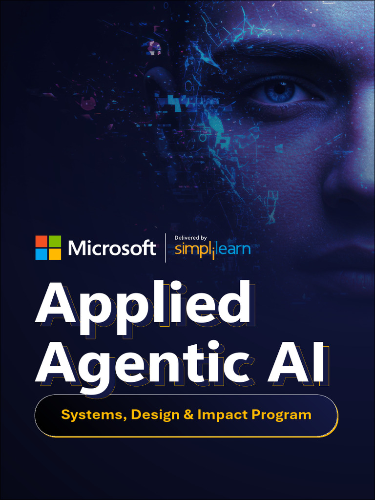 22ndjan Microsoft Applied Agentic AI | PDF | Artificial Intelligence ...