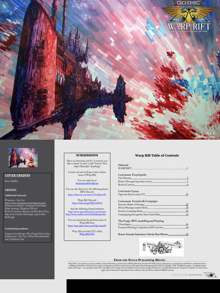 Warp Rift 48 | PDF | Battlecruiser | Gun Turret