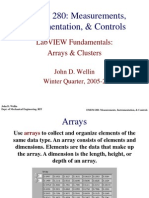 LabVIEW Fundamentals - Arrays and Clusters
