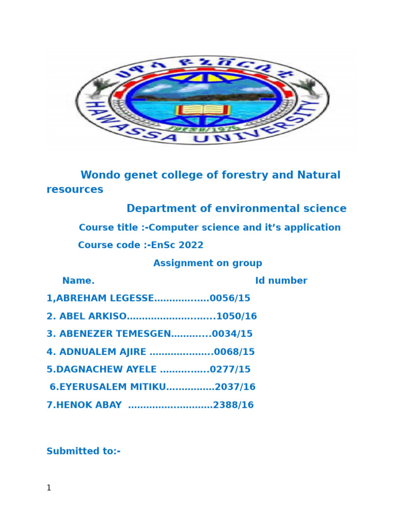 Computer Science Assignment | PDF | Internet Of Things | Computer Network