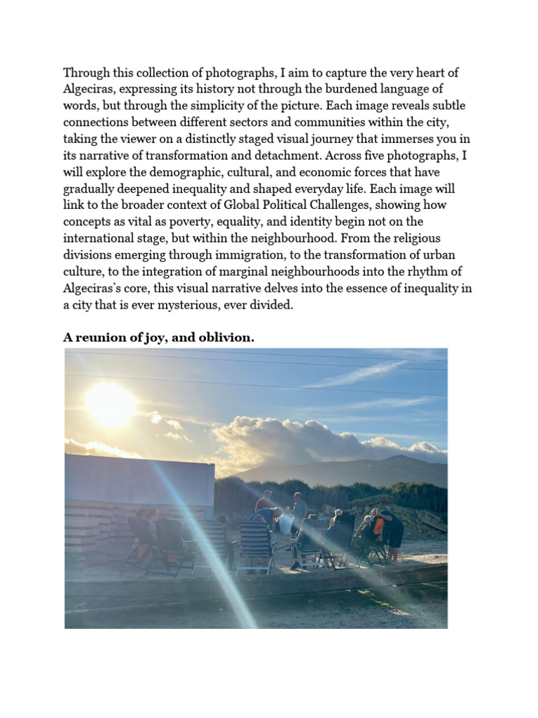 Photo Essay Task | PDF