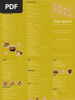 Thai Island Takeout Menu