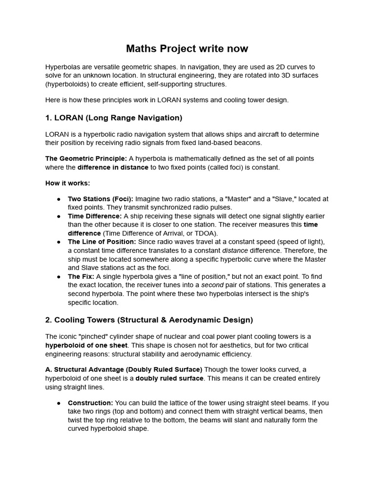 Maths Project Write Now | PDF