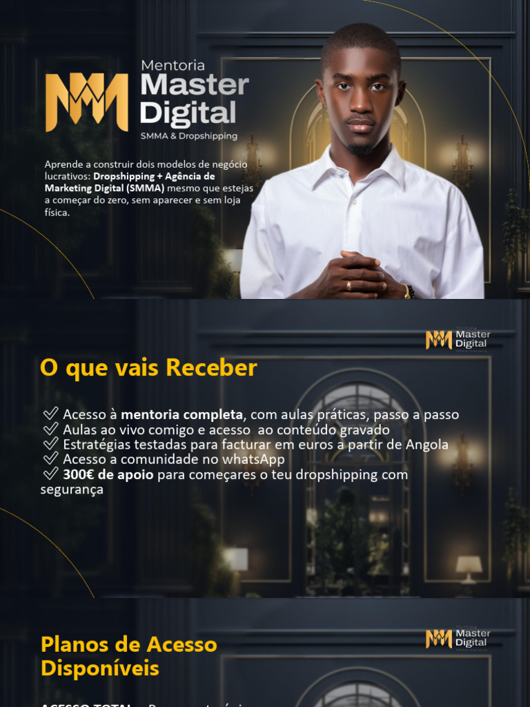 Mentoria Masterdigital - Smma & Dropshipping | PDF