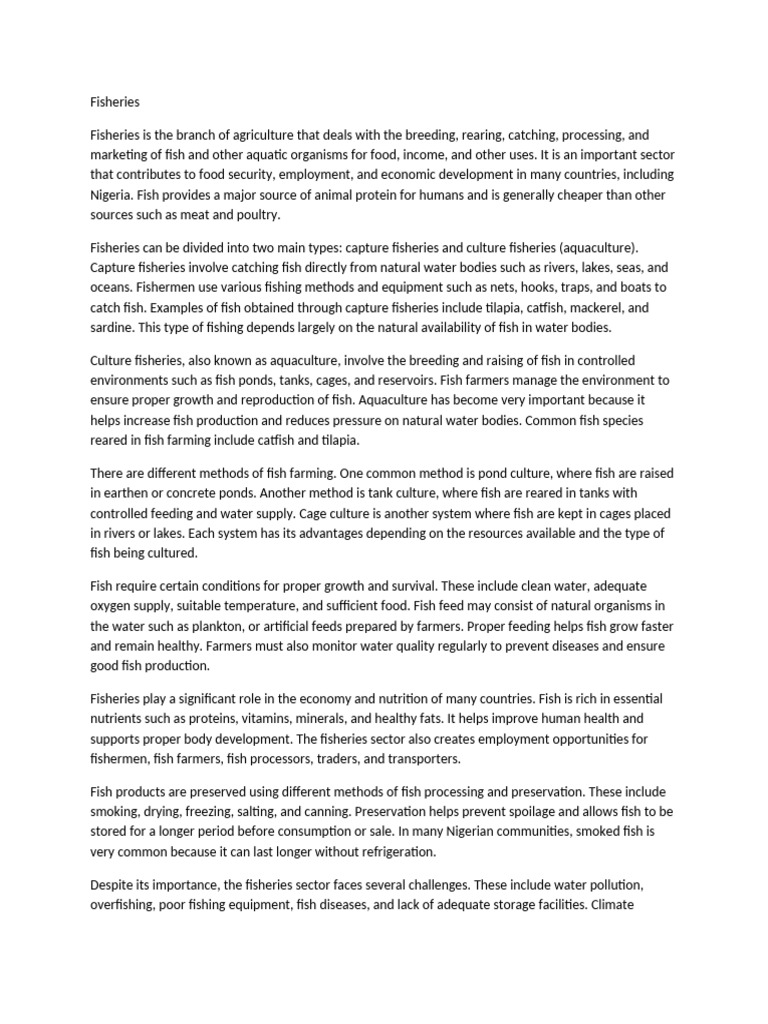 T NOTE | PDF | Fishery | Fish