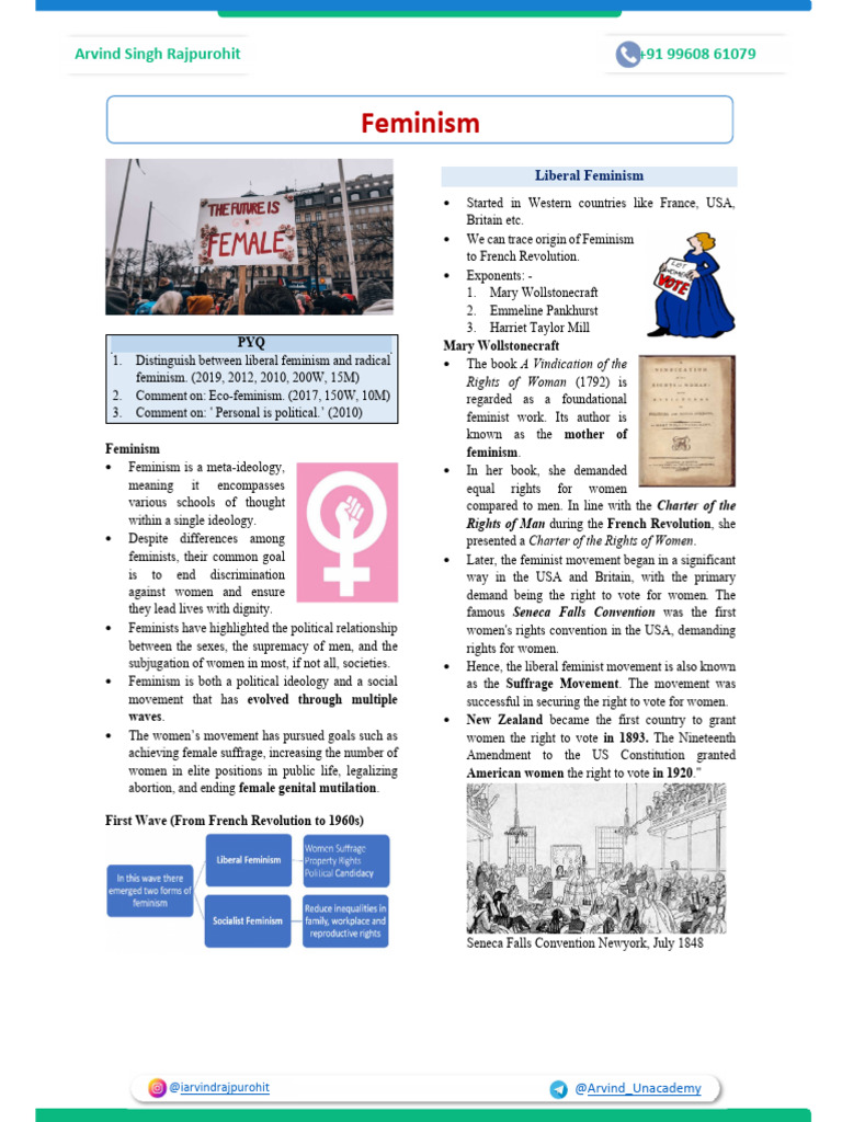 22. Feminism | PDF | Gender Studies | Feminism