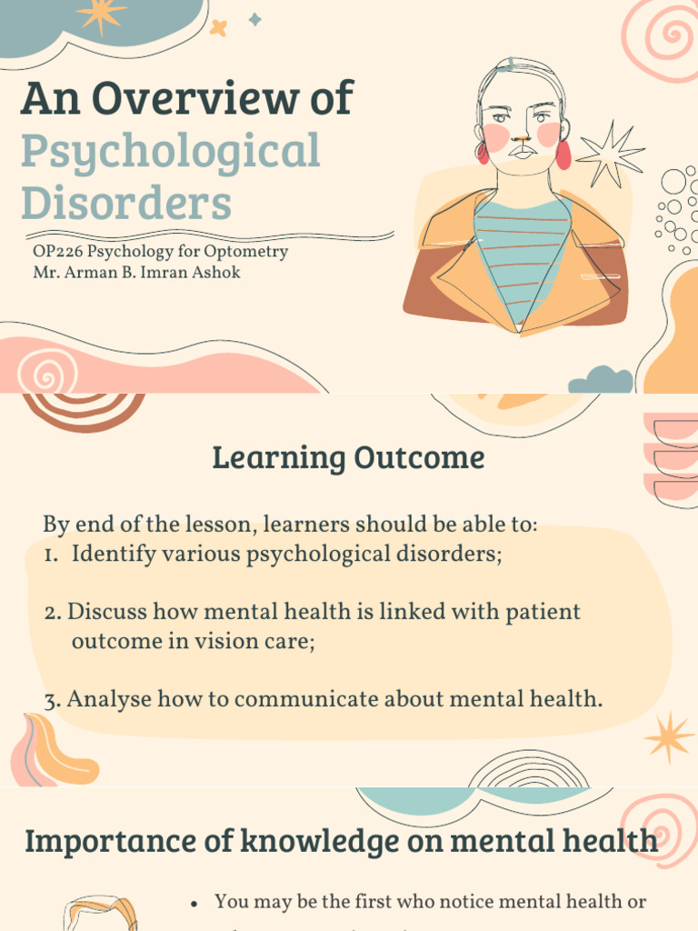 W4 an Overview of Mental Disorders | PDF | Attention Deficit ...