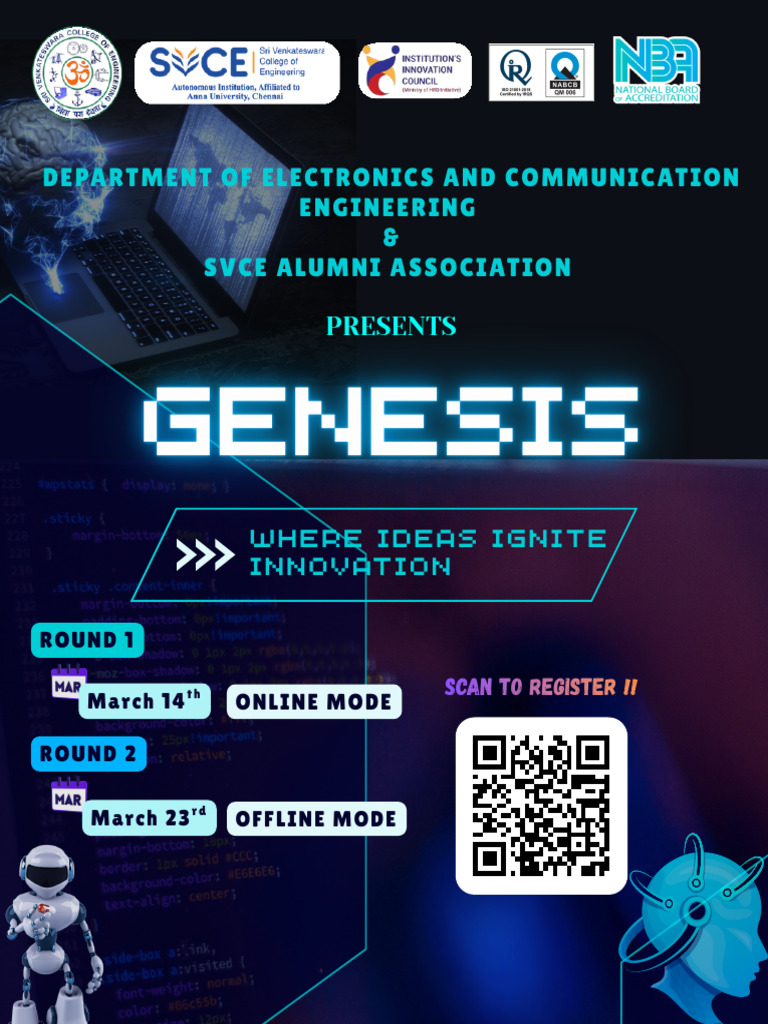 Genesis Event Brochure | PDF