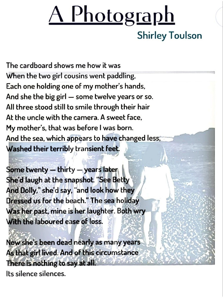 Photograph Poem | PDF
