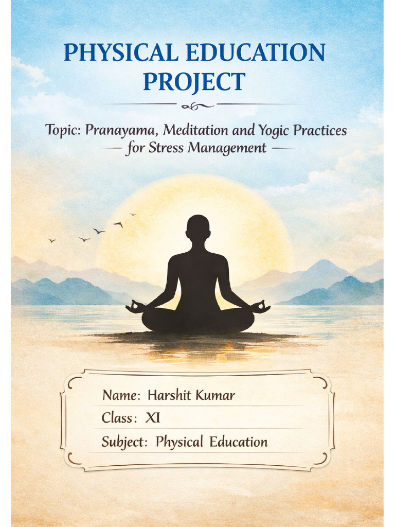 Project File For Physical Education | PDF