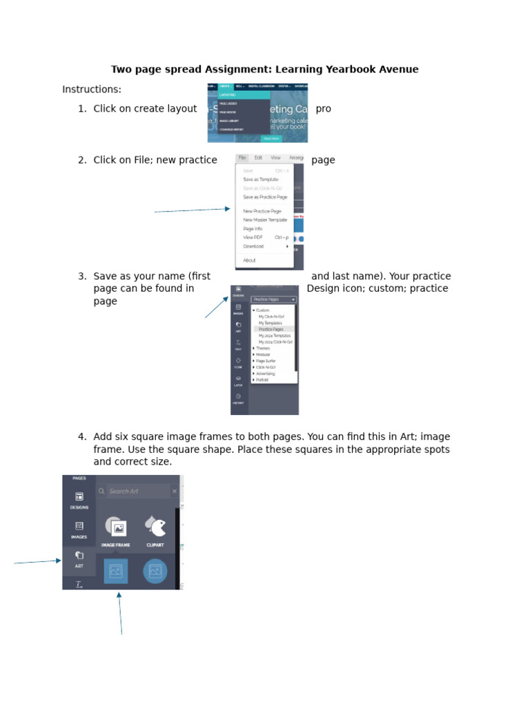 Two Page Spread Assignment | PDF