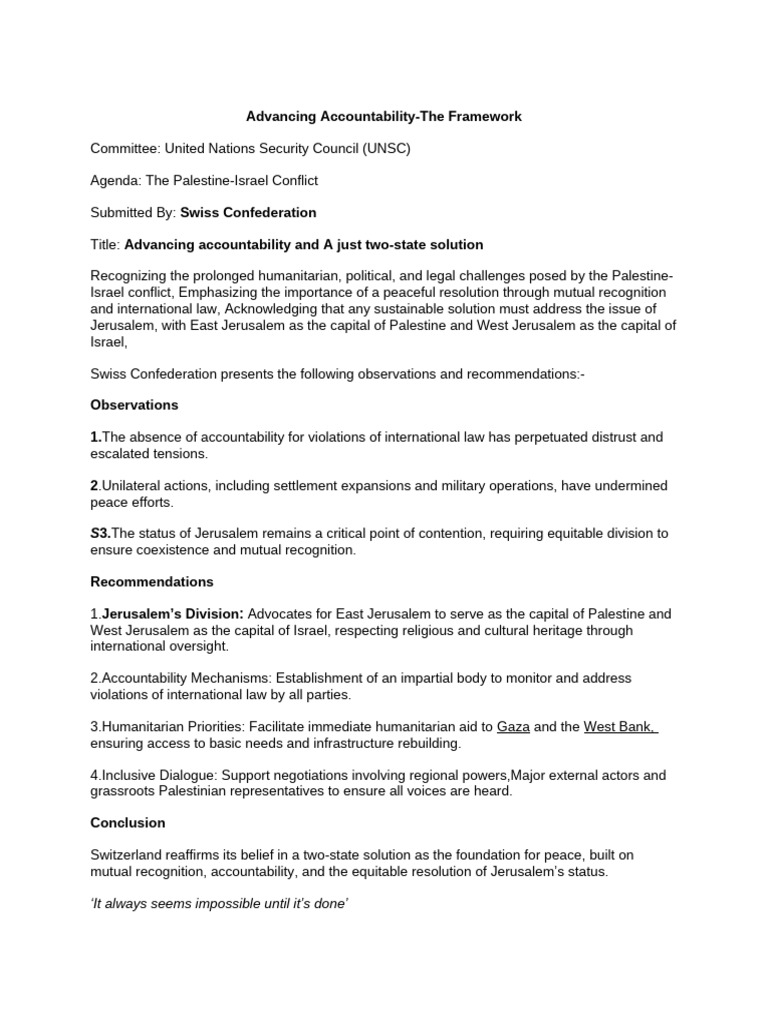 Advancing Accountability-The Framework | PDF