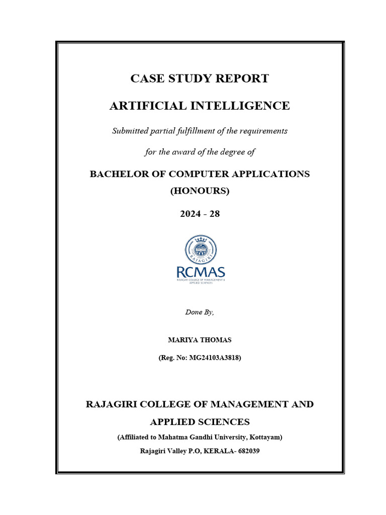 AI CASE | PDF | Computing