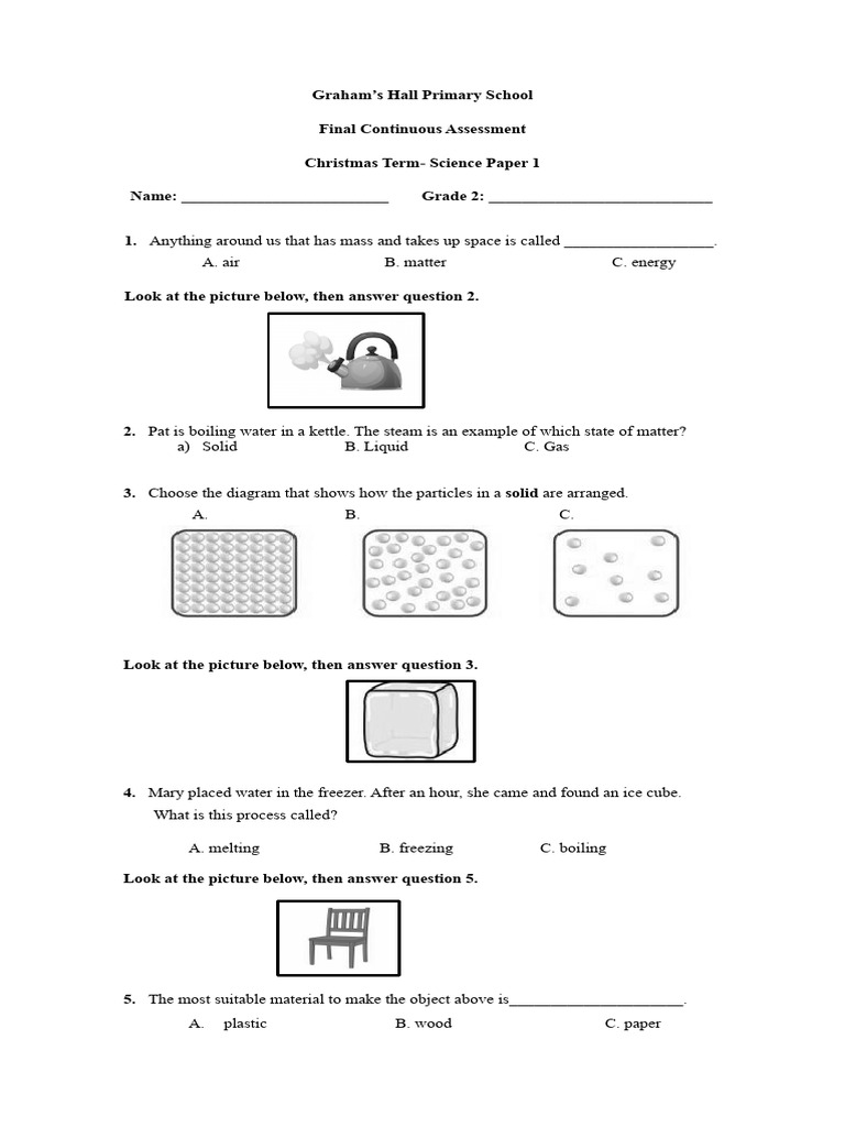Grade 2 Science - 106 Copies | PDF | Water | Seed
