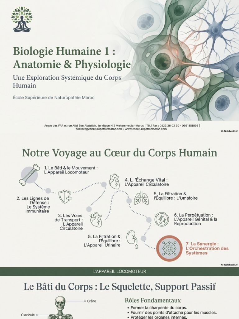 Biologie Humaine Anatomie Physiologie | PDF