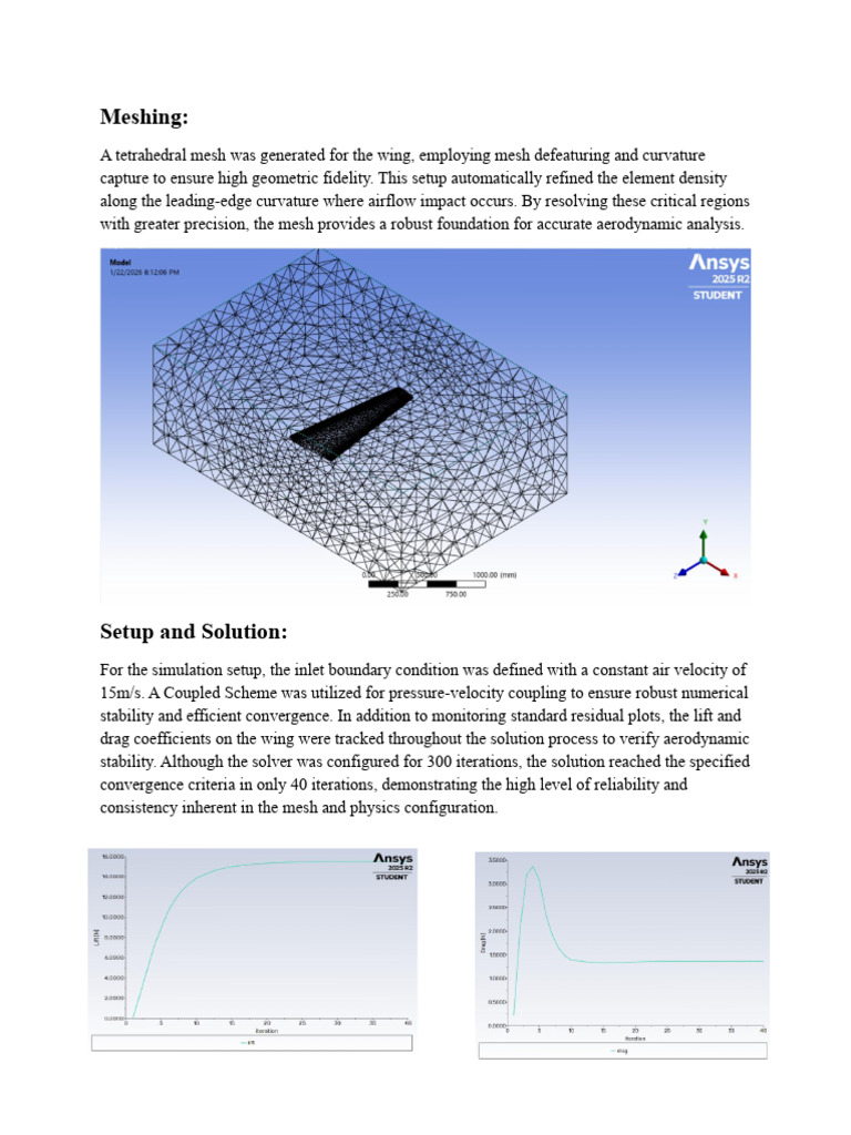 Wing CFD | PDF | Force | Wing
