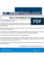 What Is The Midpoint Formula