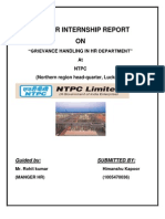 NTPC Project Report