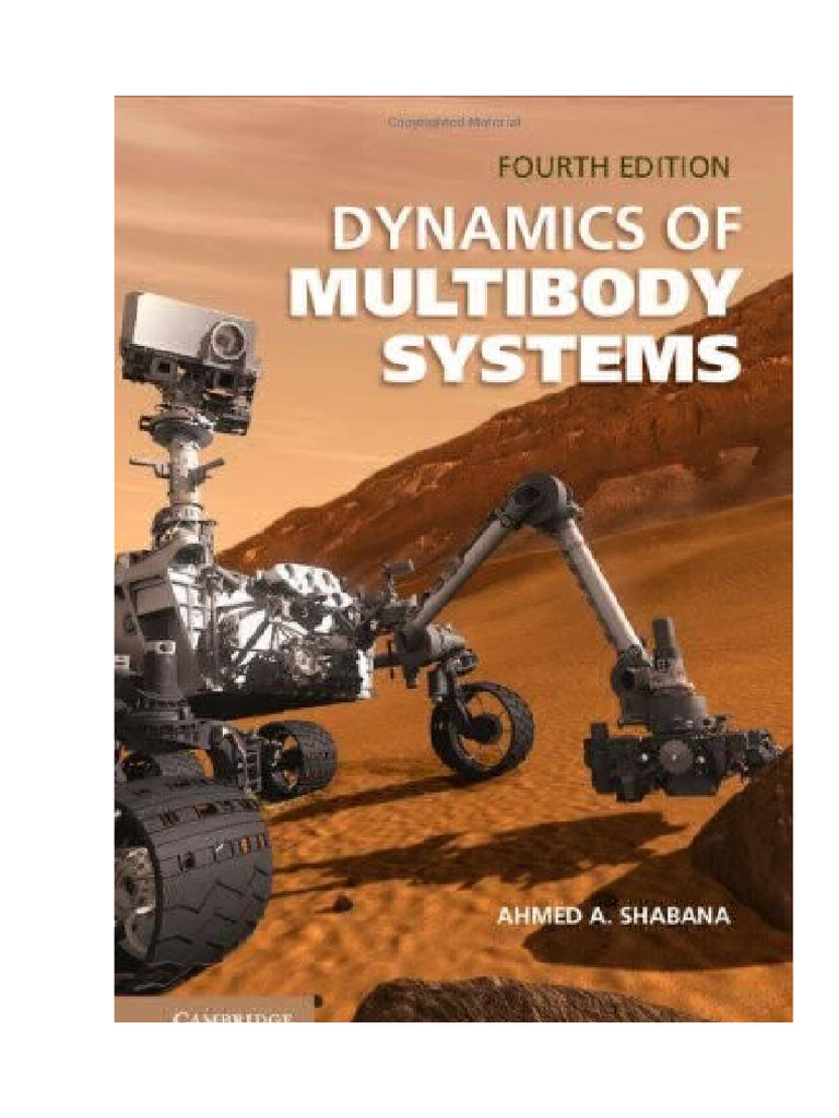 Dynamics of Multibody Systems 4ed. Edition Shabana A.A. | PDF