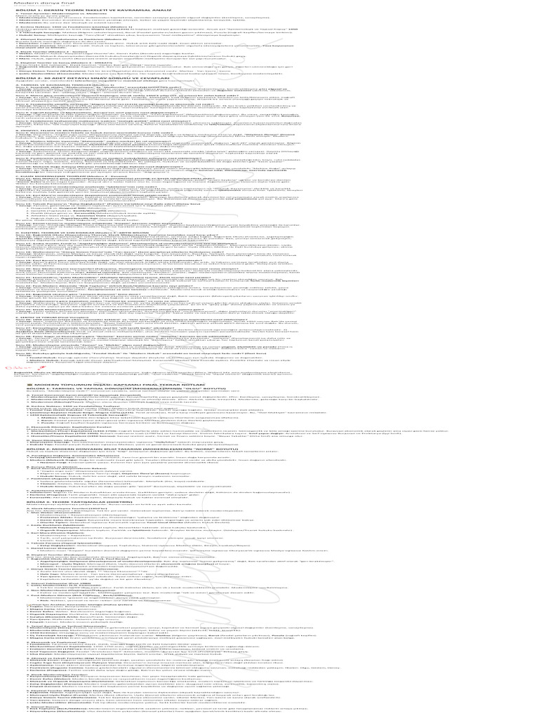 Modern dünya final 2 | PDF